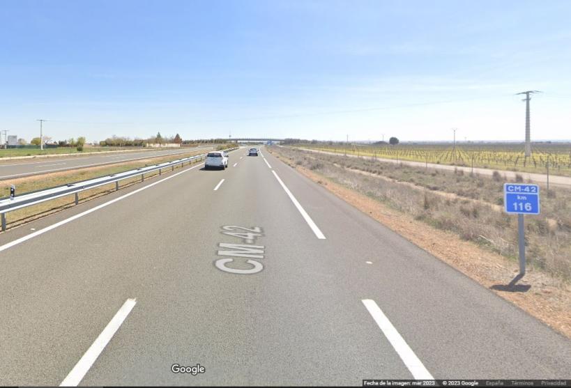 Fallece un hombre tras ser atropellado por un turismo en la CM-42 a su paso por Tomelloso Fallece un hombre tras ser atropellado por un turismo en la CM-42 a su paso por Tomelloso