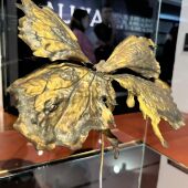 Mariposa en bronce del Museo Mariano Benlliure de Crevillent.