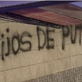 Miriam Andrés denuncia las nuevas pintadas en la sede del PSOE y alerta que "se están sobrepasando límites peligrosos"