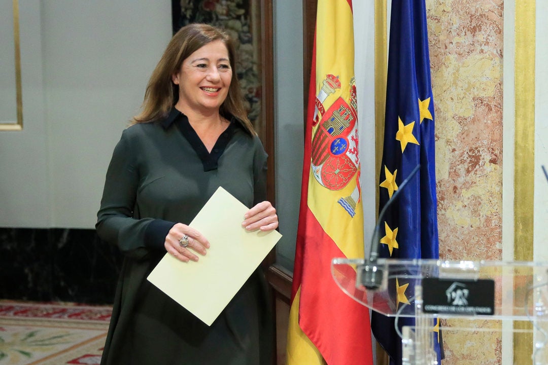 Francina Armengol anuncia que el debate de investidura será el 15 y 16 de noviembre Francina Armengol anuncia que el debate de investidura será el 15 y 16 de noviembre