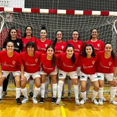 Las integrantes del Club de Fútbol Sala Femenino 'Luci Feri Fanum', una de las premiadas Las integrantes del Club de Fútbol Sala Femenino 'Luci Feri Fanum', una de las premiadas