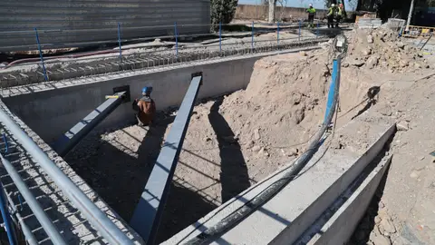Obras del tanque de tormentas de El Saler obras