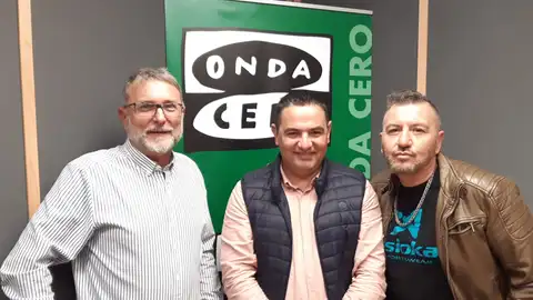 Juan Carlos Fresneda, David Olivares y Miguel Noguera Juan Carlos Fresneda, David Olivares y Miguel Noguera
