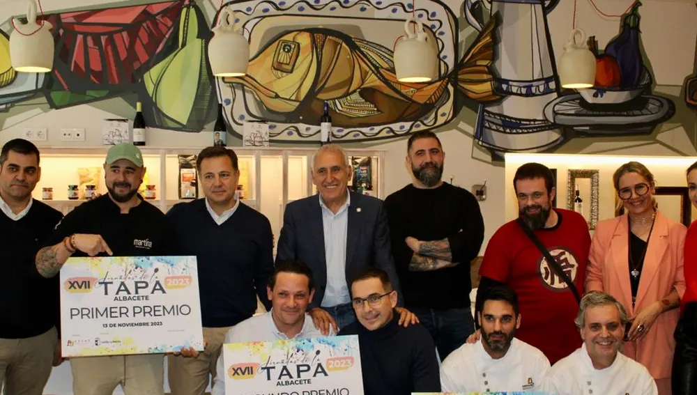 La gallina Roberta gana con "Manda Webos" el Concurso de la Tapa de Albacete La gallina Roberta gana con "Manda Webos" el Concurso de la Tapa de Albacete
