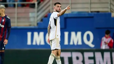 Imagen de archivo de Agus Medina con el Albacete Balompié Imagen de archivo de Agus Medina con el Albacete Balompié