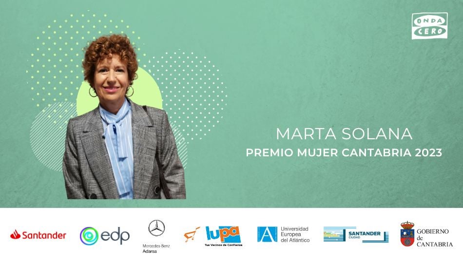 Onda Cero Cantabria concede el Premio Mujer Cantabria 2023 a la magistrada Marta Solana Cobo Onda Cero Cantabria concede el Premio Mujer Cantabria 2023 a la magistrada Marta Solana Cobo