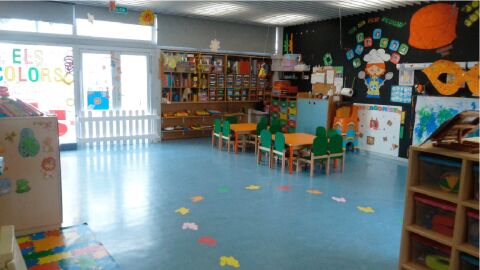 Interior de una escuela infantil