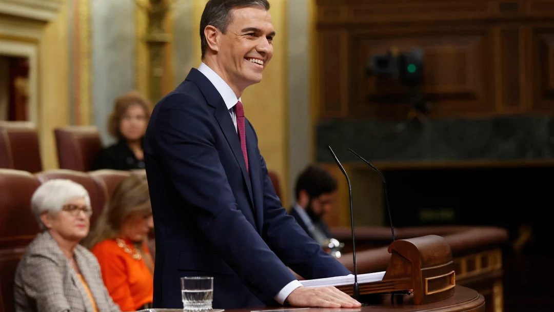 Pedro Sánchez, en la tribuna del Congreso Pedro Sánchez, en la tribuna del Congreso/ EFE/Juan Carlos Hidalgo