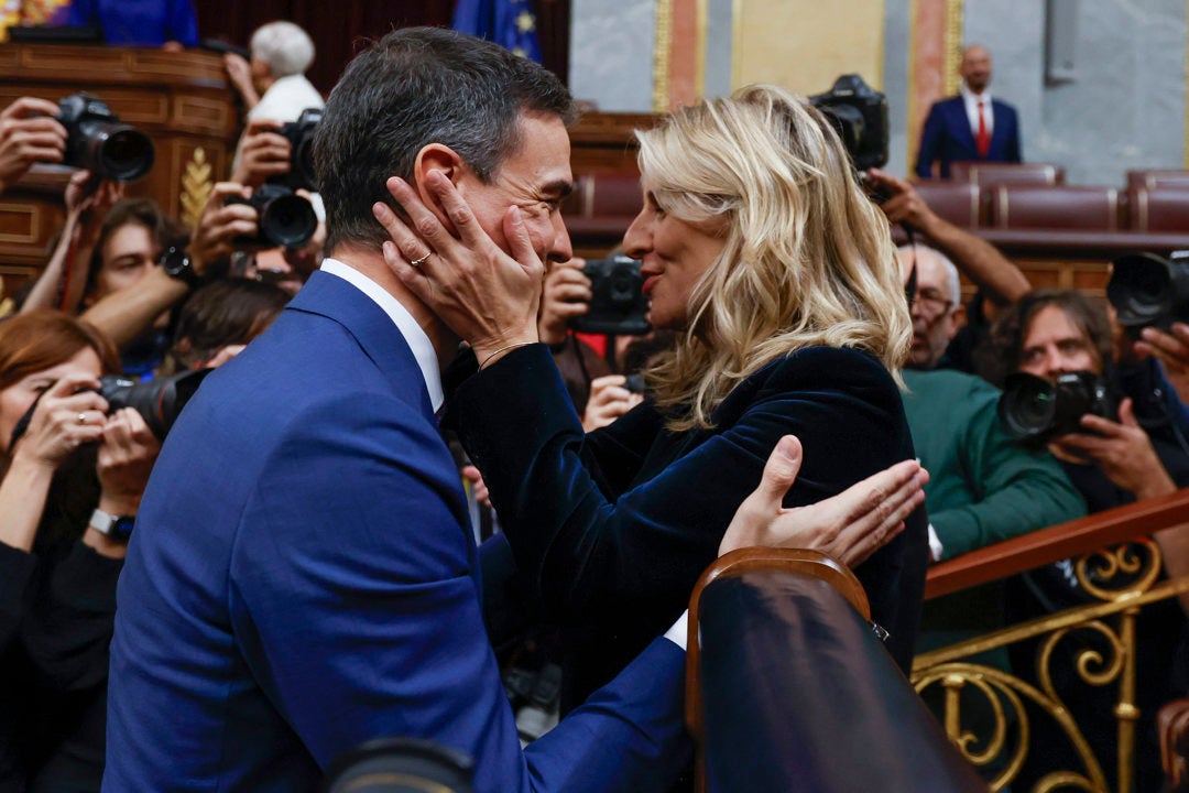 Cuáles serán los primeros pasos Pedro Sánchez y Yolanda Díaz en el nuevo gobierno de coalición Cuáles serán los primeros pasos Pedro Sánchez y Yolanda Díaz en el nuevo gobierno de coalición