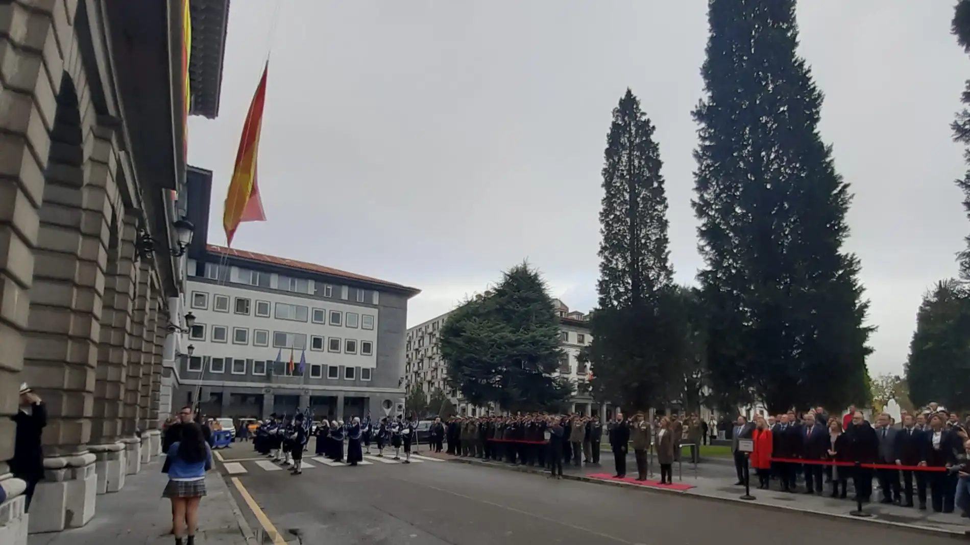 El delegado de Defensa en Asturias defiende las juras de bandera como símbolo para todos los españoles