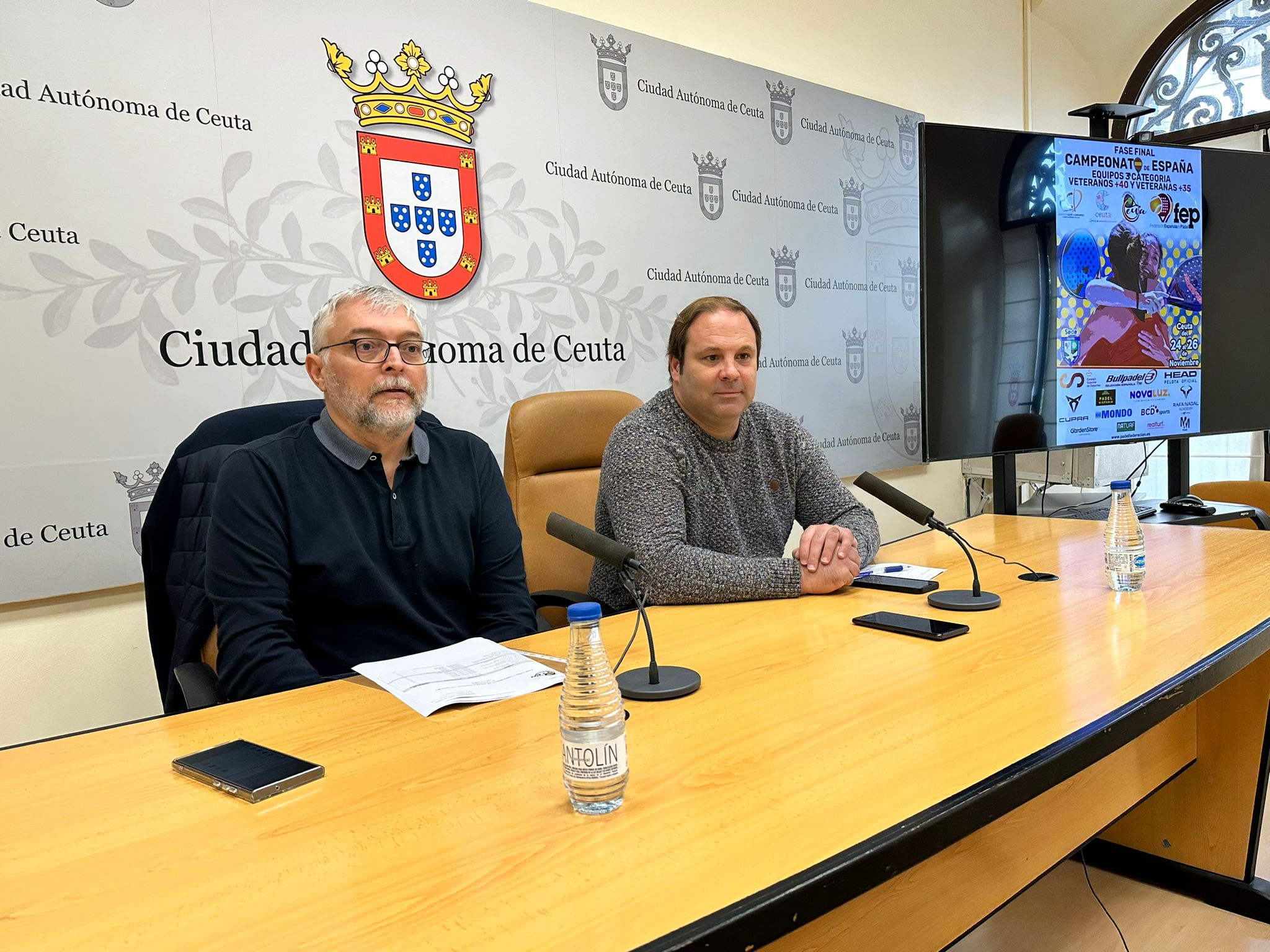 Ceuta acogerá la fase final del Campeonato de España por equipos veteranos de Pádel Ceuta acogerá la fase final del Campeonato de España por equipos veteranos de Pádel