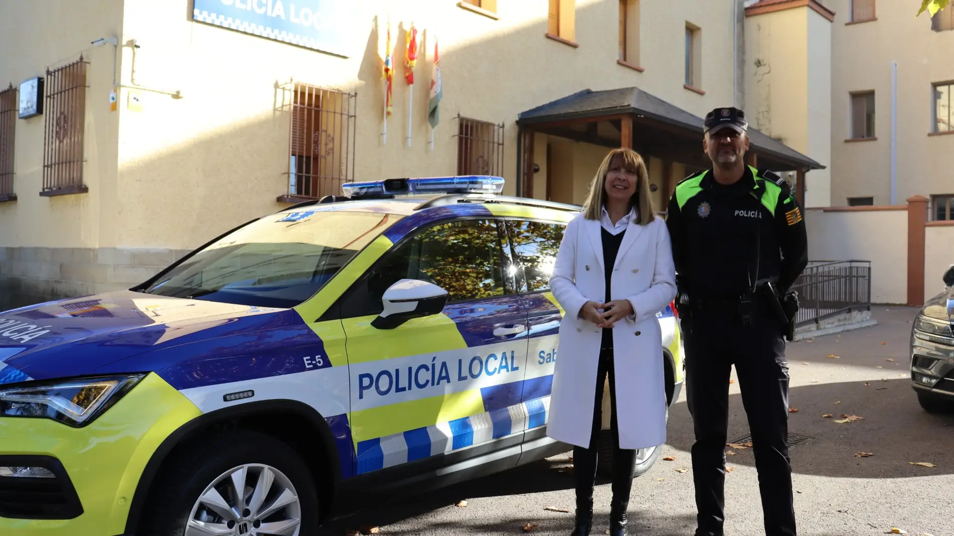 Nuevo vehículo para la Policía Local de Sabiñánigo