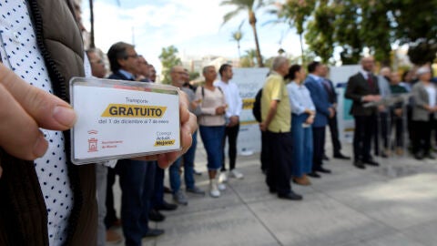 Transporte público gratuito en Murcia