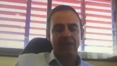 El vídeo de Velasco Carballo en un reunión con los árbitros en 2022: ¡Qué sois unos mierdas, que sois árbitros! El vídeo de Velasco Carballo en un reunión con los árbitros en 2022: ¡Qué sois unos mierdas, que sois árbitros!
