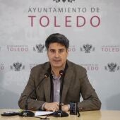 Juan José Alcalde, portavoz del Equipo de gobierno del Ayuntamiento de Toledo