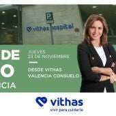 Programa Más de uno Valencia desde Vithas Valencia Consuelo