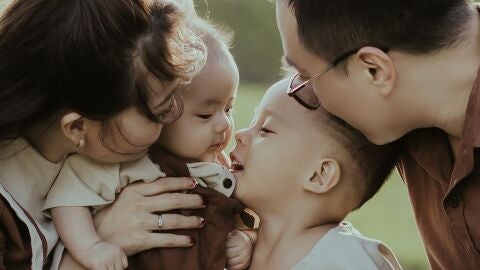 Familia con hijos