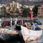 Cayucos llegados a Canarias en las últimas horas