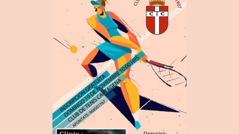 Jornada tenis femenino Cartagena. Noviembre 2023