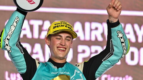 El valenciano Jaume Masiá campeón del mundo de Moto 3