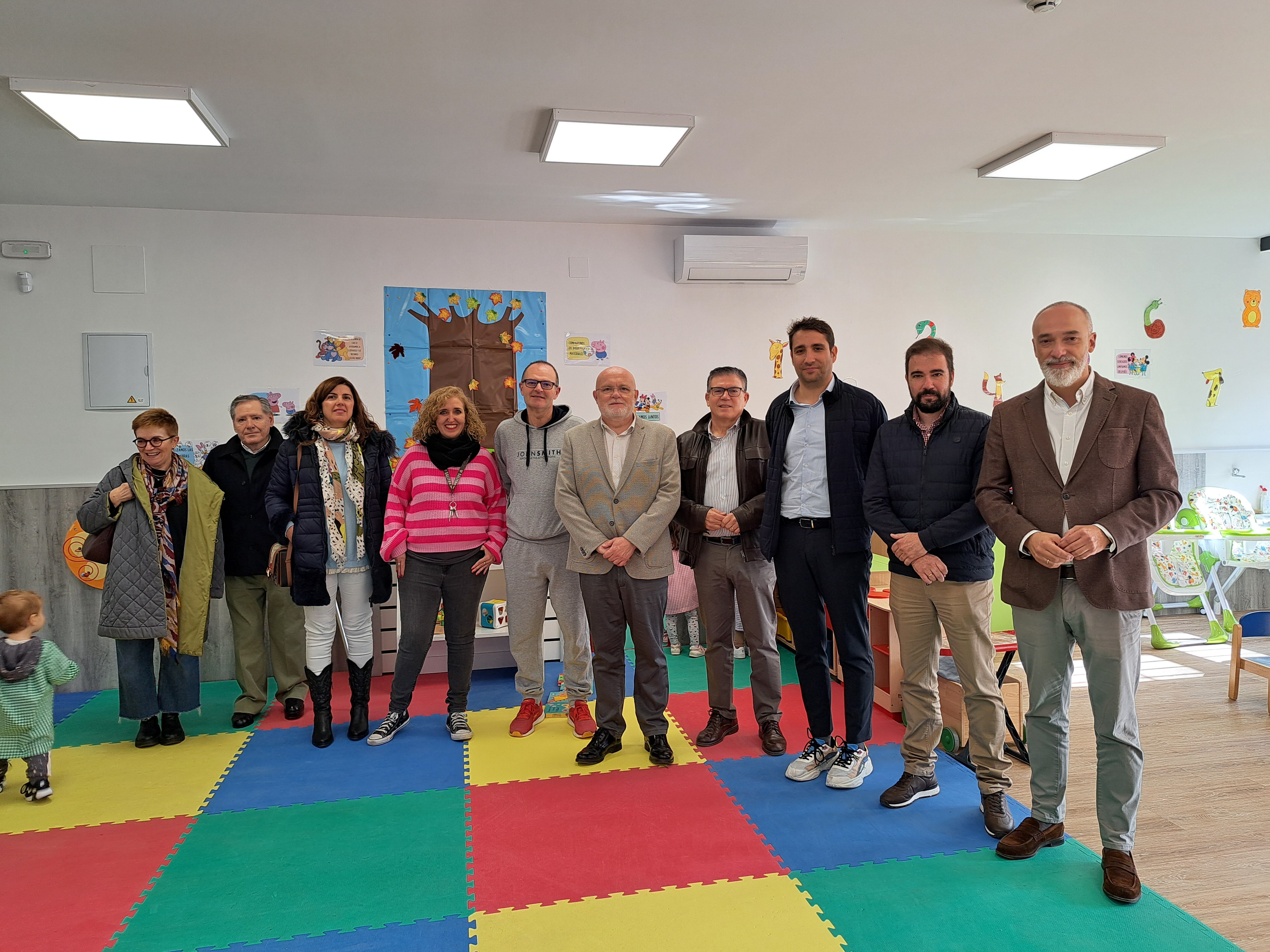 Inaugurada la Escuela Infantil de San Pedro con una inversión de 125.000 euros Inaugurada la Escuela Infantil de San Pedro con una inversión de 125.000 euros
