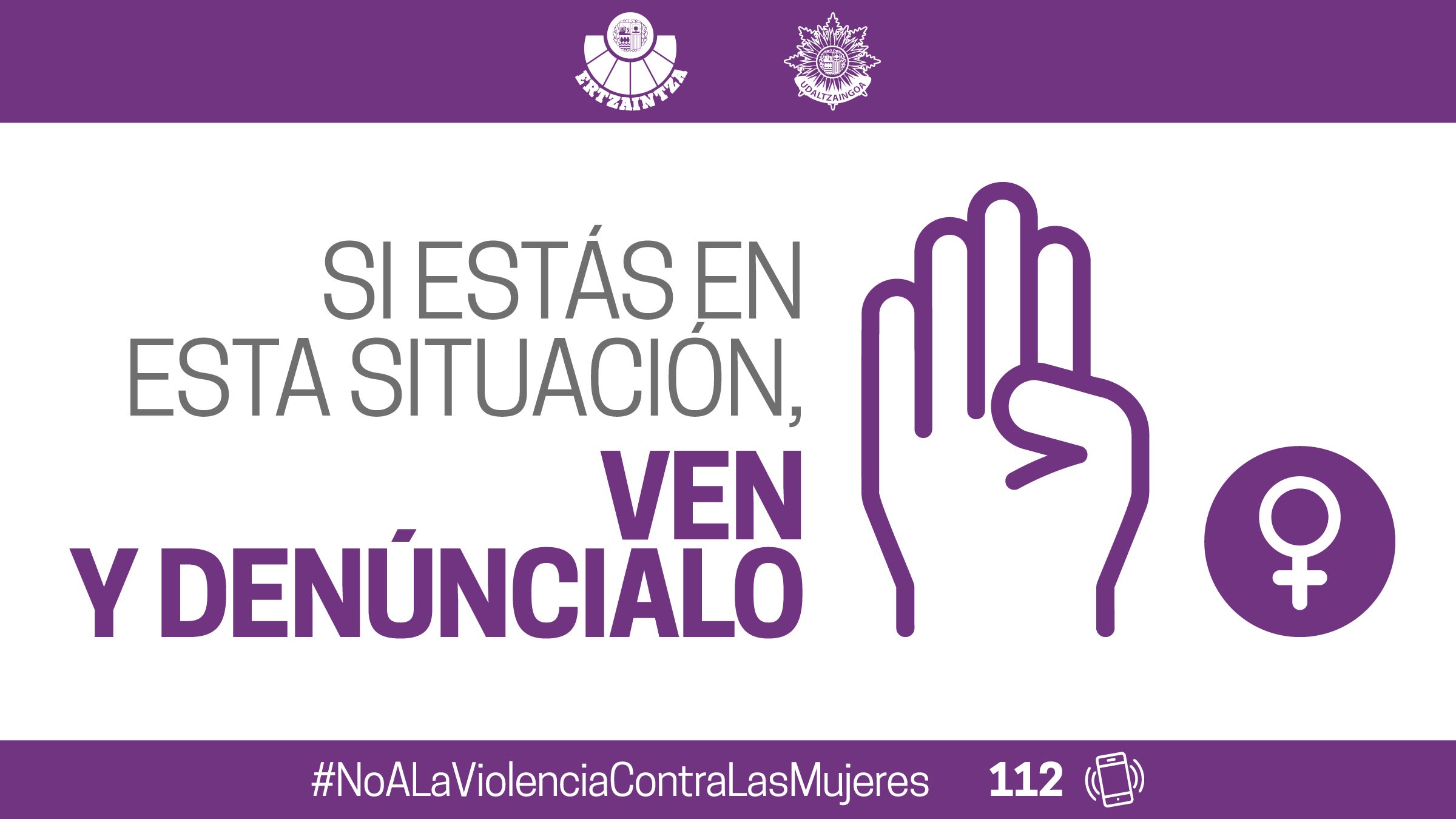 Las denuncias por violencia machista aumentan un 6.2% en Euskadi Las denuncias por violencia machista aumentan un 6.2% en Euskadi