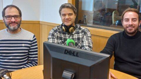 Miquel &Agrave;ngel Poch, David Bachiller i Ignasi Amor