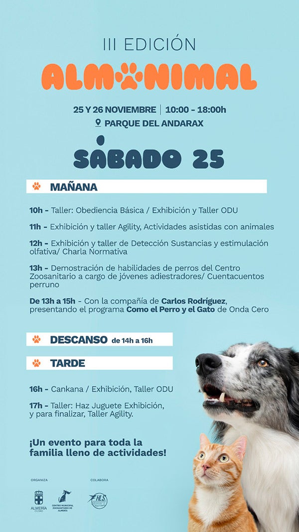 Almanimal: El evento almeriense de las mascotas Almanimal: El evento almeriense de las mascotas