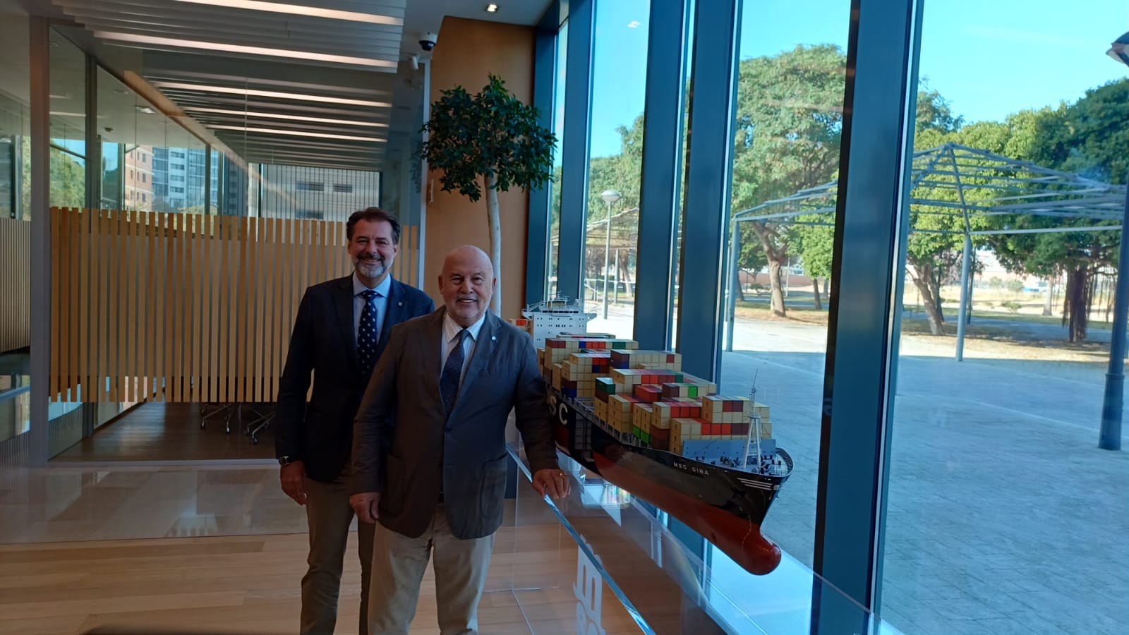 MSC confía en recibir con garantías la licencia para seguir con su proyecto en la ZAL del Puerto de València MSC confía en recibir con garantías la licencia para seguir con su proyecto en la ZAL del Puerto de València