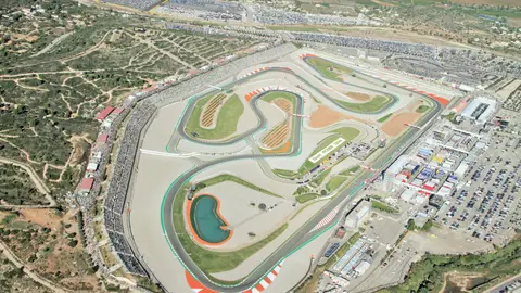 Vista aérea del Circuito Ricardo Tormo de Cheste Vista aérea del Circuito Ricardo Tormo de Cheste