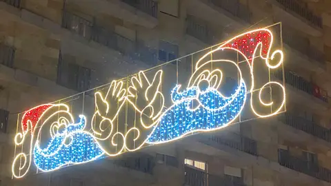 Iluminación de pasadas navidades en Salamanca Iluminación de pasadas navidades en Salamanca