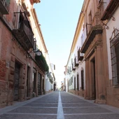 Calle Cervantes de Villanueva de los Infantes Calle Cervantes de Villanueva de los Infantes