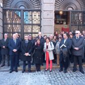 Concentración ante la Audiencia Provincial de Segovia