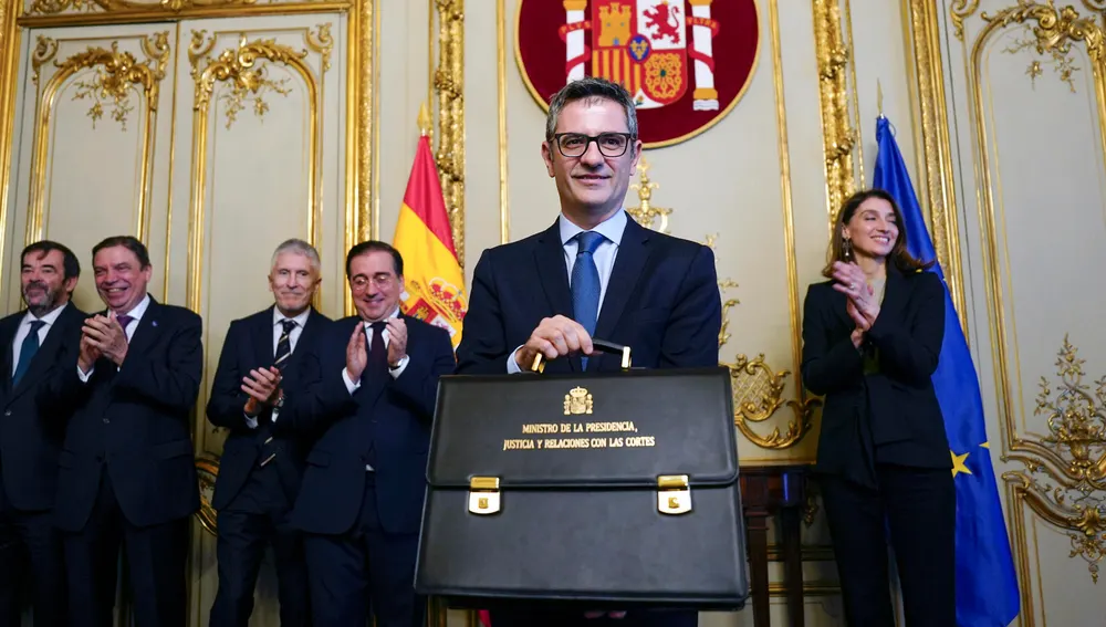 El nuevo ministro de Presidencia, Relaciones con las Cortes y Justicia, Félix Bolaños