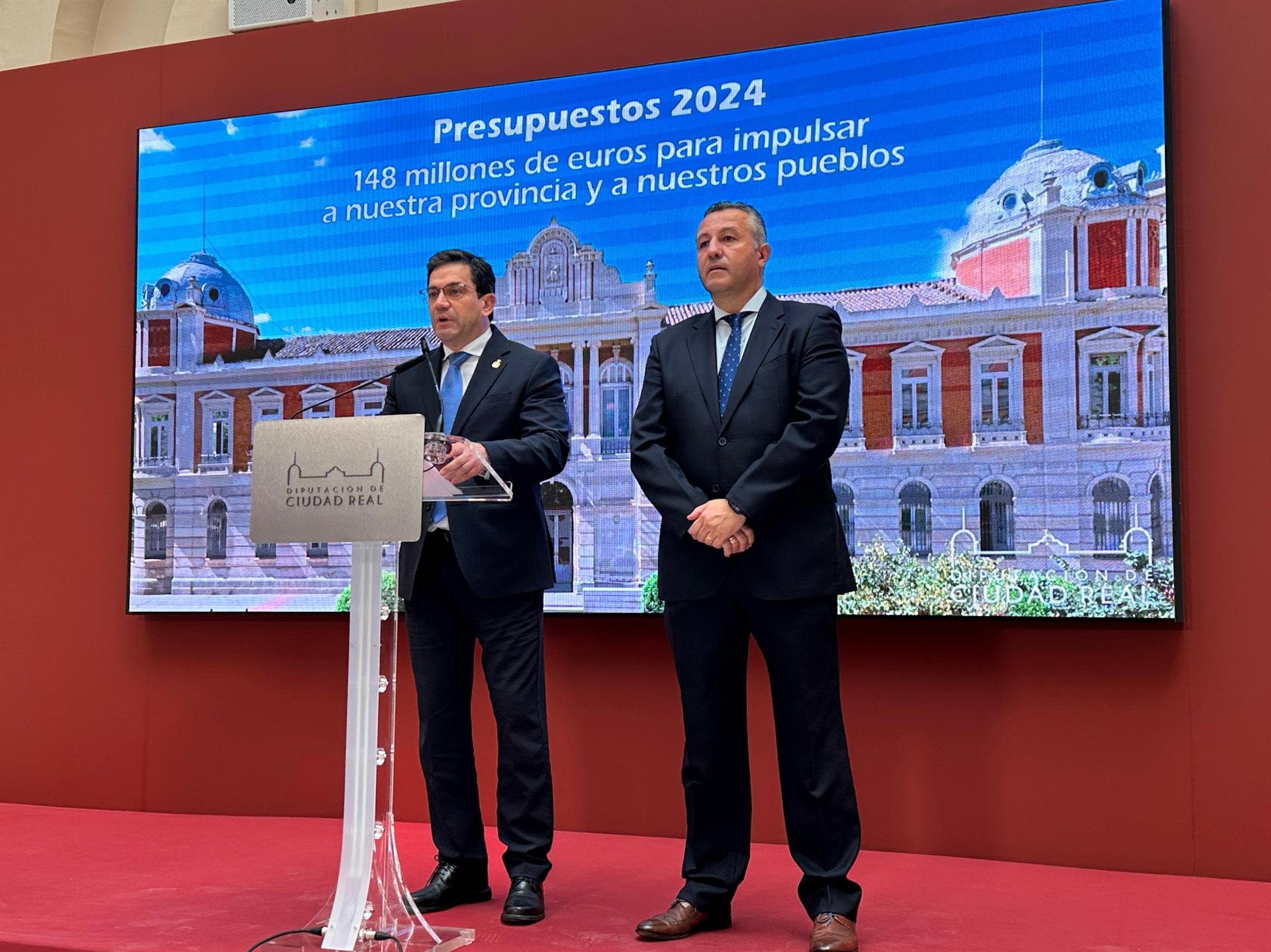 Diputación Ciudad Real presenta un presupuesto de 148 millones para 2024 centrado en despoblación y apoyo a municipios Diputación Ciudad Real presenta un presupuesto de 148 millones para 2024 centrado en despoblación y apoyo a municipios