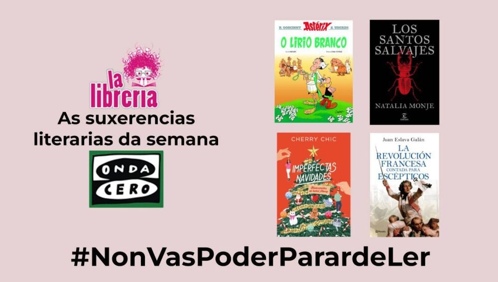 As suxerencias literarias de La Librería CyC do 22 de novembro de 2023
