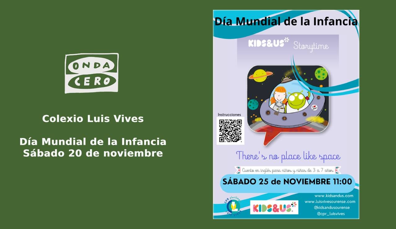 Día Mundial de la Infancia en Colexio Luis Vives de Ourense Día Mundial de la Infancia en Colexio Luis Vives de Ourense