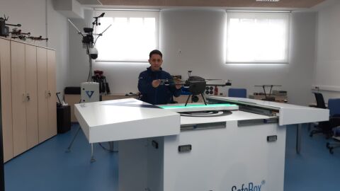 En la inauguraci&oacute;n del Galaxy Lab