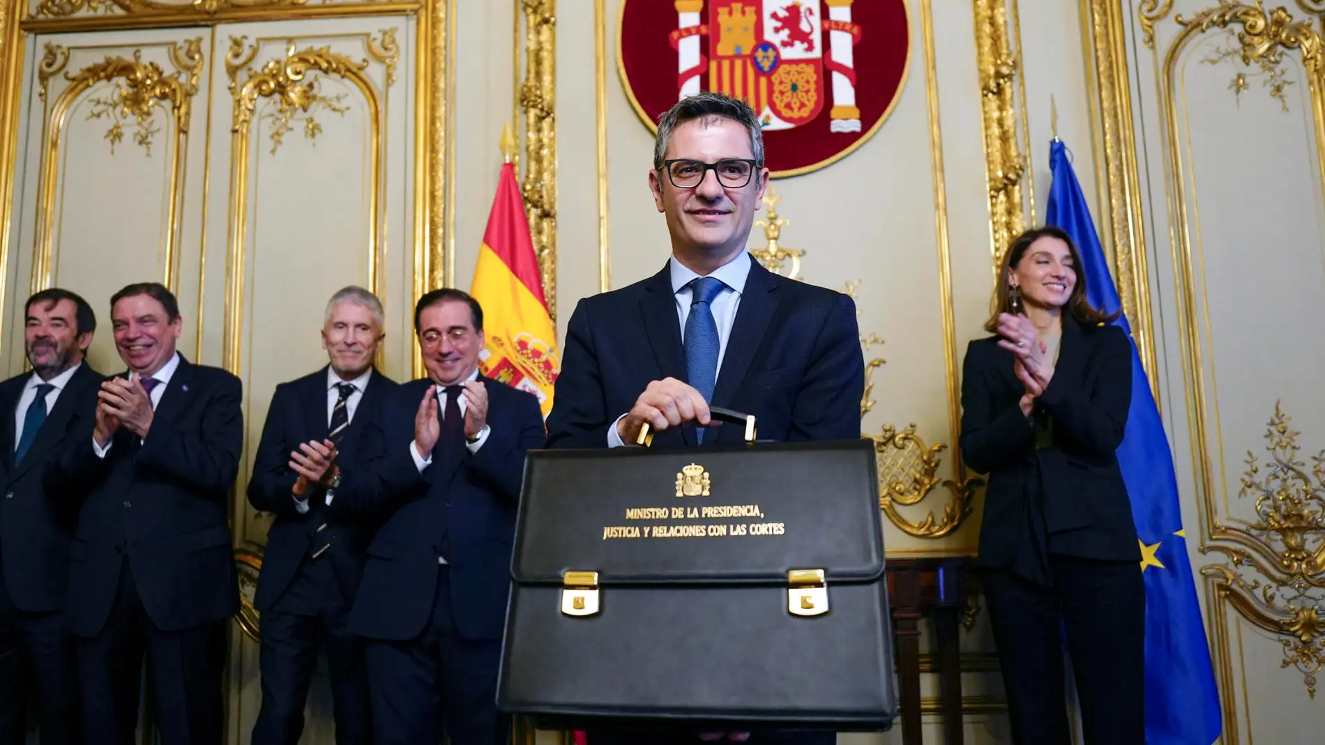 El nuevo ministro de Presidencia, Relaciones con las Cortes y Justicia, Félix Bolaños.