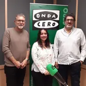 José Infante y Merce Molina con Juan Carlos Fresneda en Onda Cero Alicante José Infante y Merce Molina con Juan Carlos Fresneda en Onda Cero Alicante
