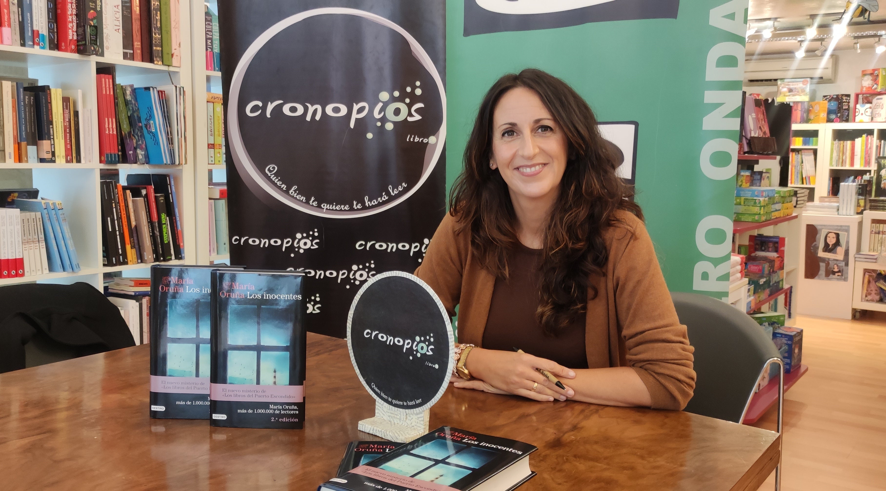 María Oruña: “En mi novela todo es mentira, pero todo podría ser real” María Oruña: “En mi novela todo es mentira, pero todo podría ser real”