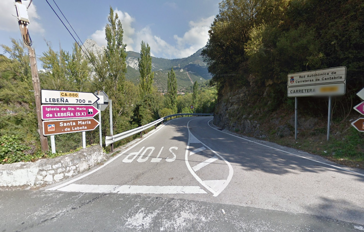 Este miércoles se cierra la carretera de acceso a Lebeña Este miércoles se cierra la carretera de acceso a Lebeña