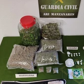 Material incautado por la Guardia Civil Material incautado por la Guardia Civil
