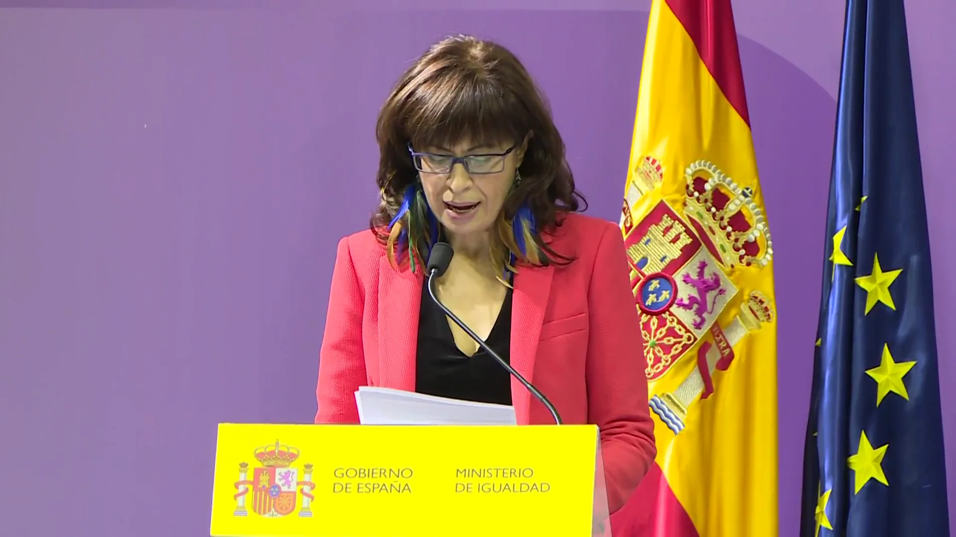 Primer discurso de Ana Redondo como ministra de Igualdad Primer discurso de Ana Redondo como ministra de Igualdad