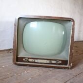 Una televisión antigua 