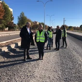 Cañizares visitó las obras de la segunda ronda sur Cañizares visitó las obras de la segunda ronda sur