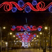 Luces de Navidad en Pamplona