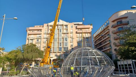 Bola de Navidad en Ceuta