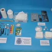 Material intervenido por la Policía Nacional Material intervenido por la Policía Nacional