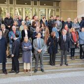 Jueces y fiscales vascos se concentran en defensa de la independencia judicial 